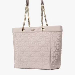 Kate Spade Flower Quilted Fabric XL Tote- NEW WITH TAGS! One day sale ends 6/4!